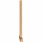 Ekena Millwork Eugene Smooth Timber Gable Bracket, Western Red Cedar, 108"W x 63"H x 3 1/2"D x 3 1/2"F, 14/12 Pitch GBW108X63X0404EUG00SWR - alternate 5